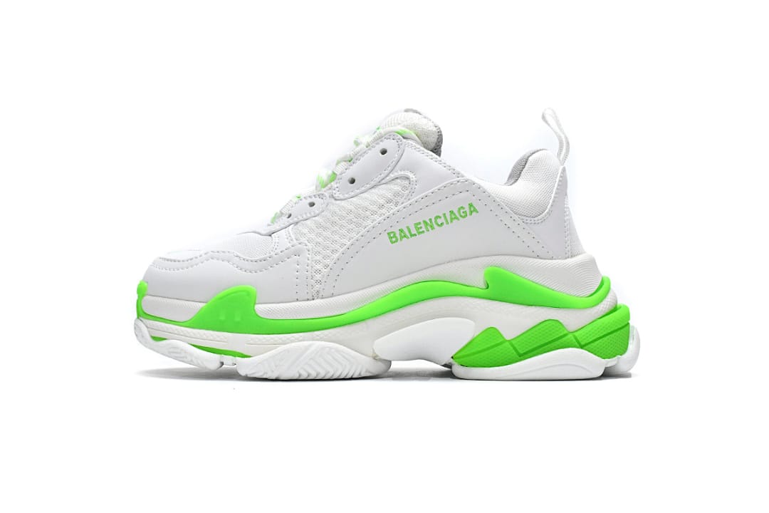 Balenciaga Triple S White Grey Green