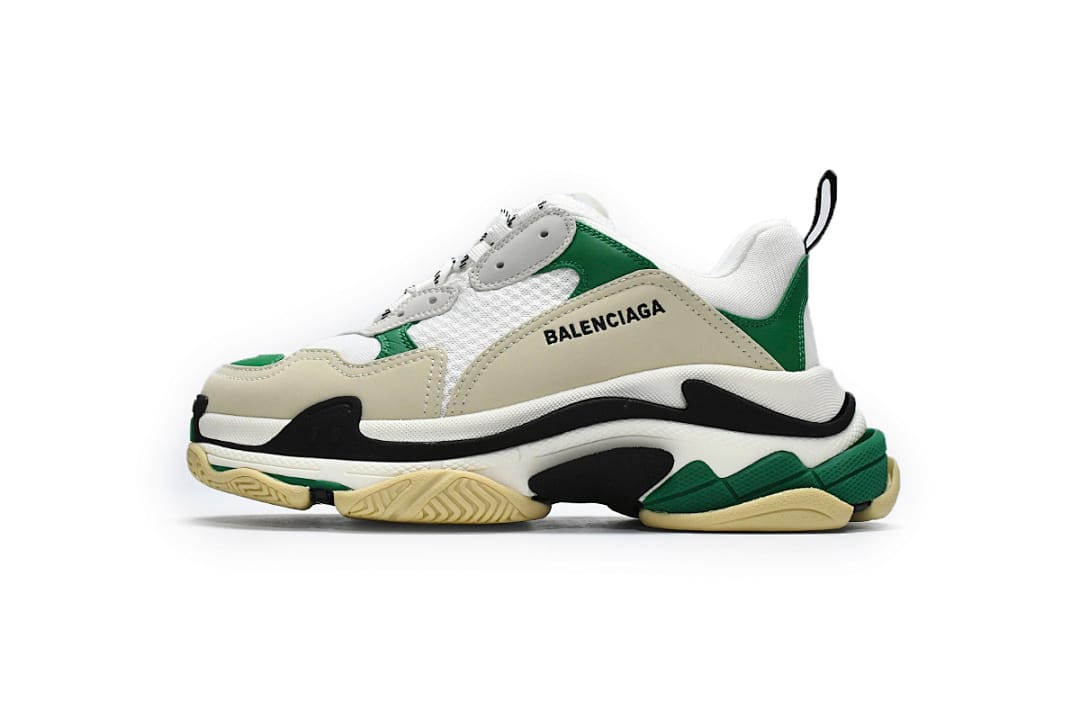 Balenciaga Triple S White Green