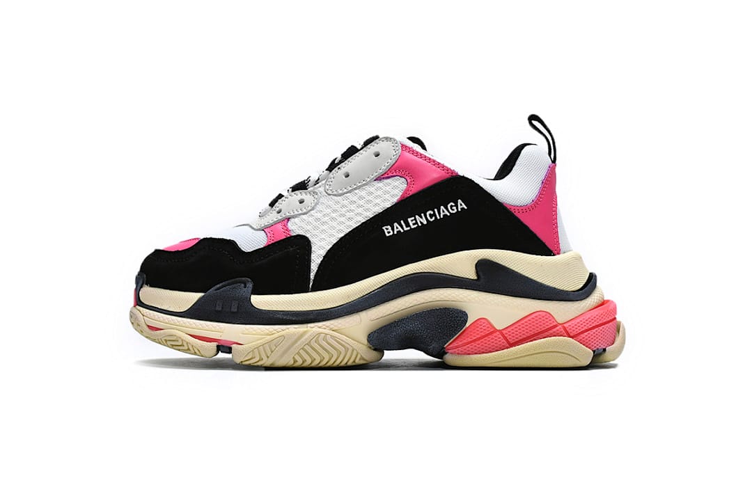 Balenciaga Triple S Black Pink