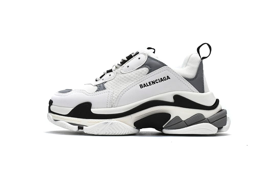 Balenciaga Triple S White Grey
