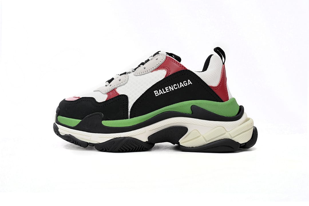 Balenciaga Triple S White Red