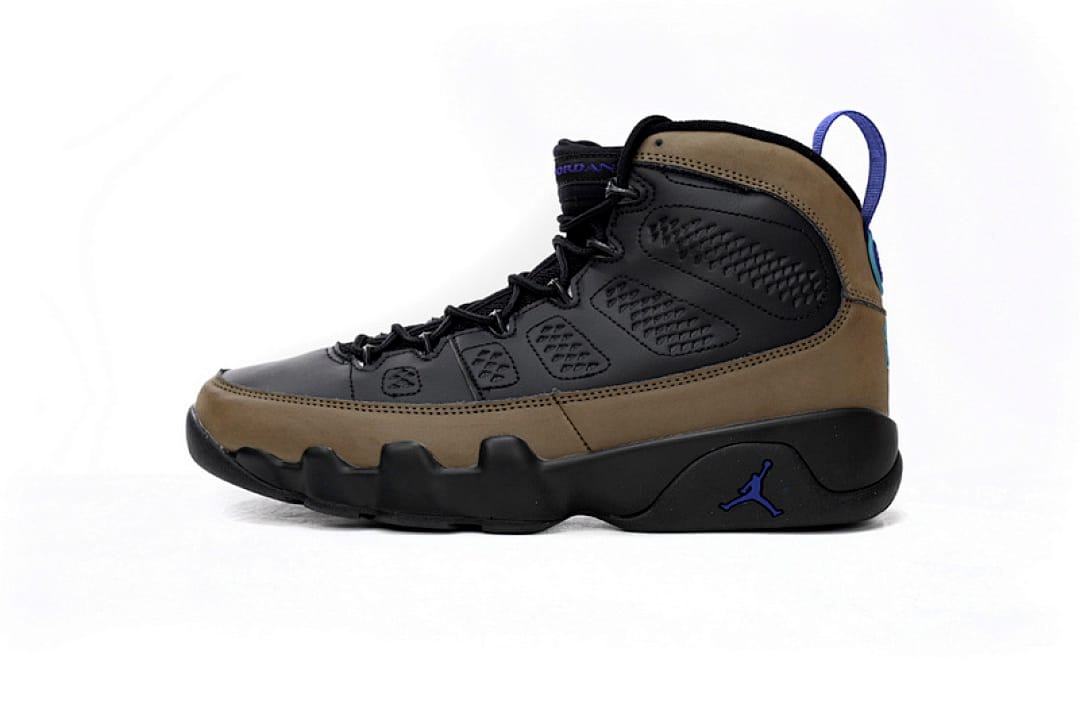 Air Jordan 9 Retro x OFF White Olive Concord