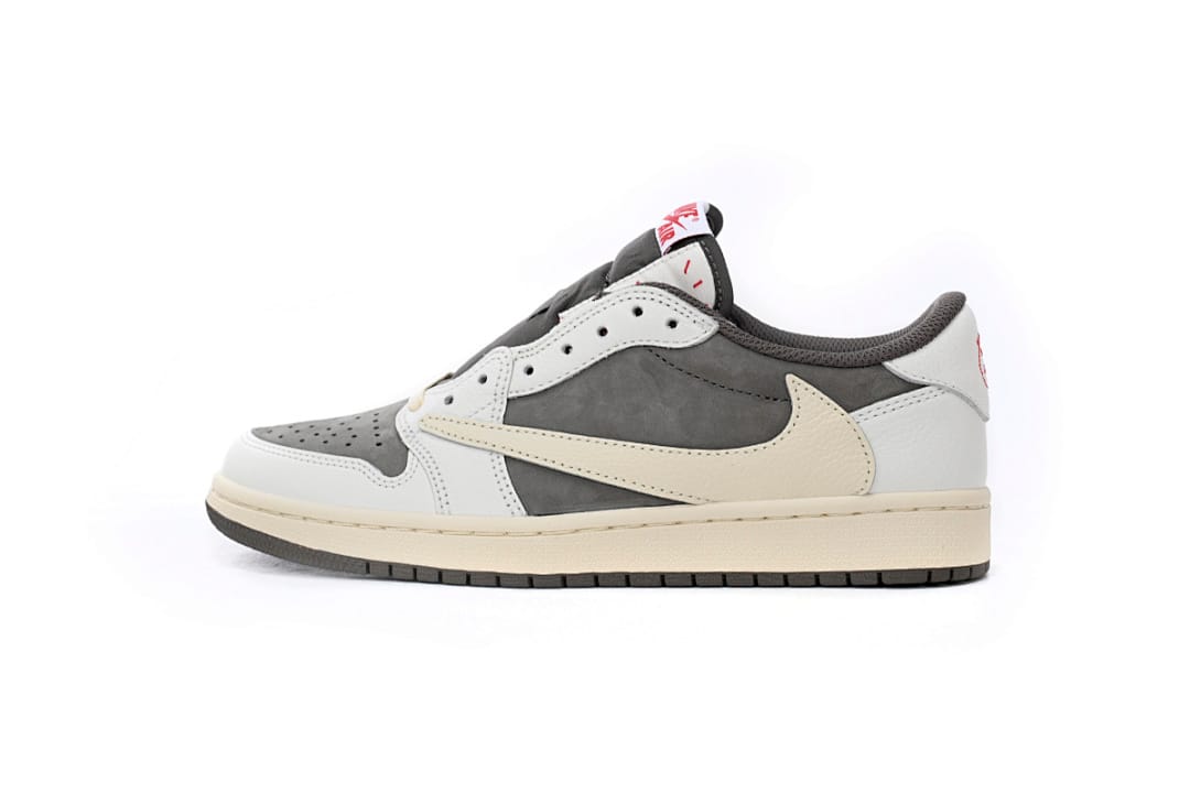 Air Jordan 1 Low White Brown Barb (Colorway 5)