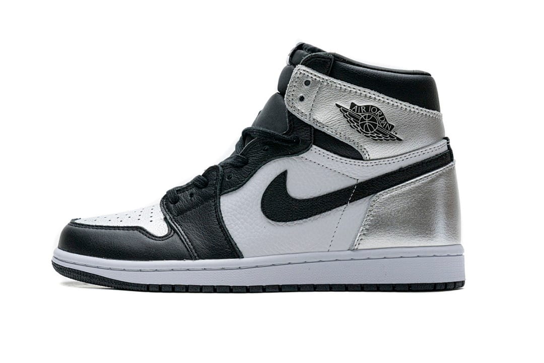 Air Jordan 1 High Silver Toe
