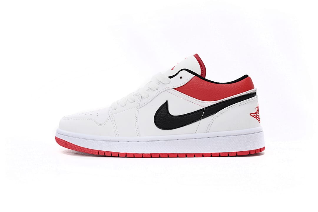 Air Jordan 1 Low White Red (Colorway 2)