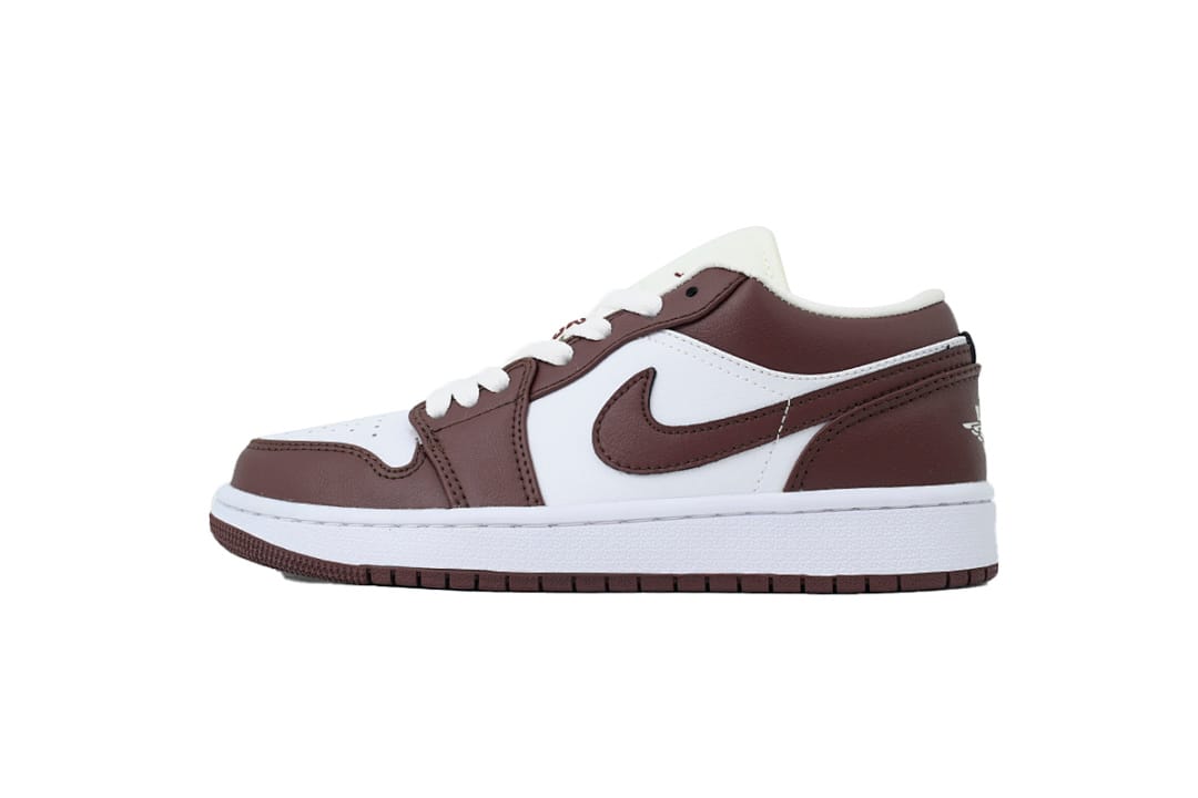 Air Jordan 1 Low White Eclipse Bronze