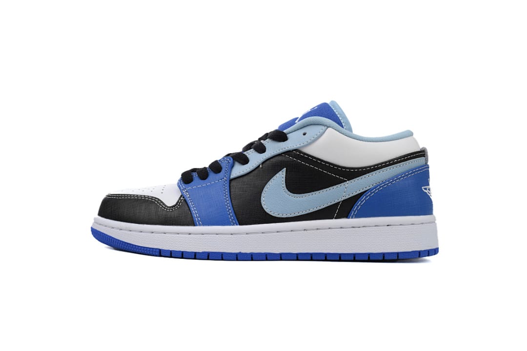 Air Jordan 1 Low White Blue Black
