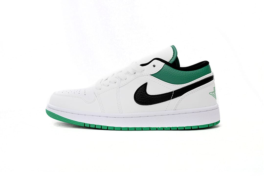 Air Jordan 1 Low White Green (Colorway 2)