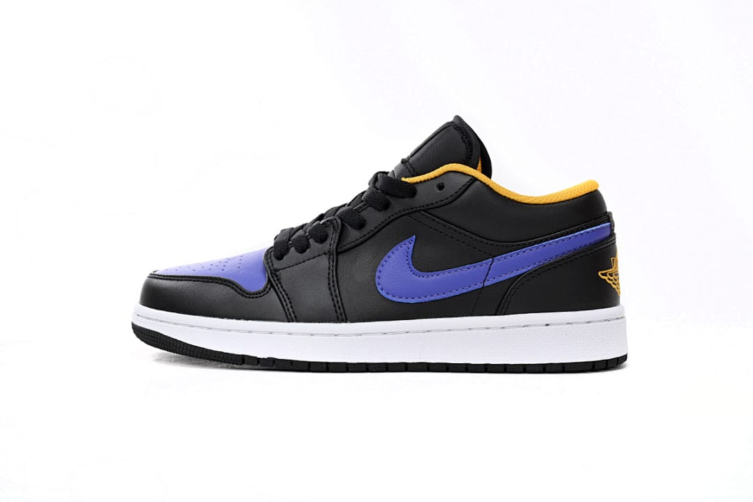 Air Jordan 1 Low Black Purple (Colorway 2)