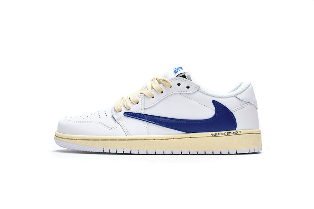 Air Jordan 1 Low White Blue (Colorway 3)