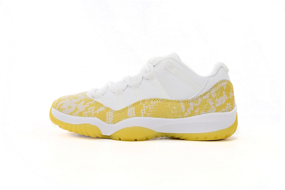 Air Jordan 11 Retro Low x OFF White Low WMNS “Yellow Snakeskin (Colorway 2)