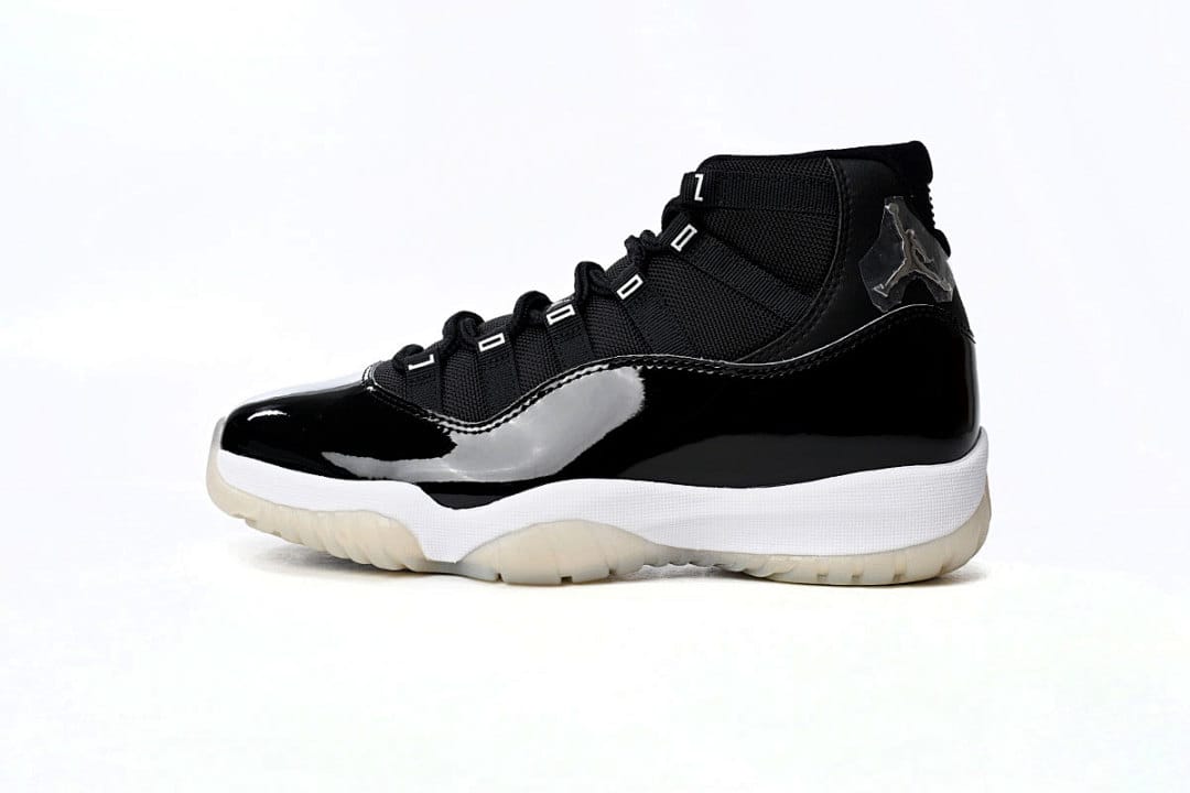 Air Jordan 11 Retro x Travis Scott Anniversary Black Silver Eyelets