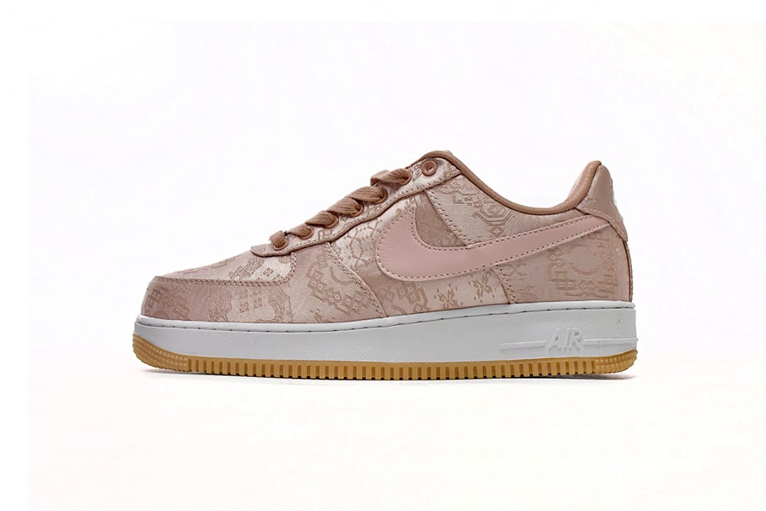 Nike Air Force 1 Low x QF Edition Premium Rose Gold Silk