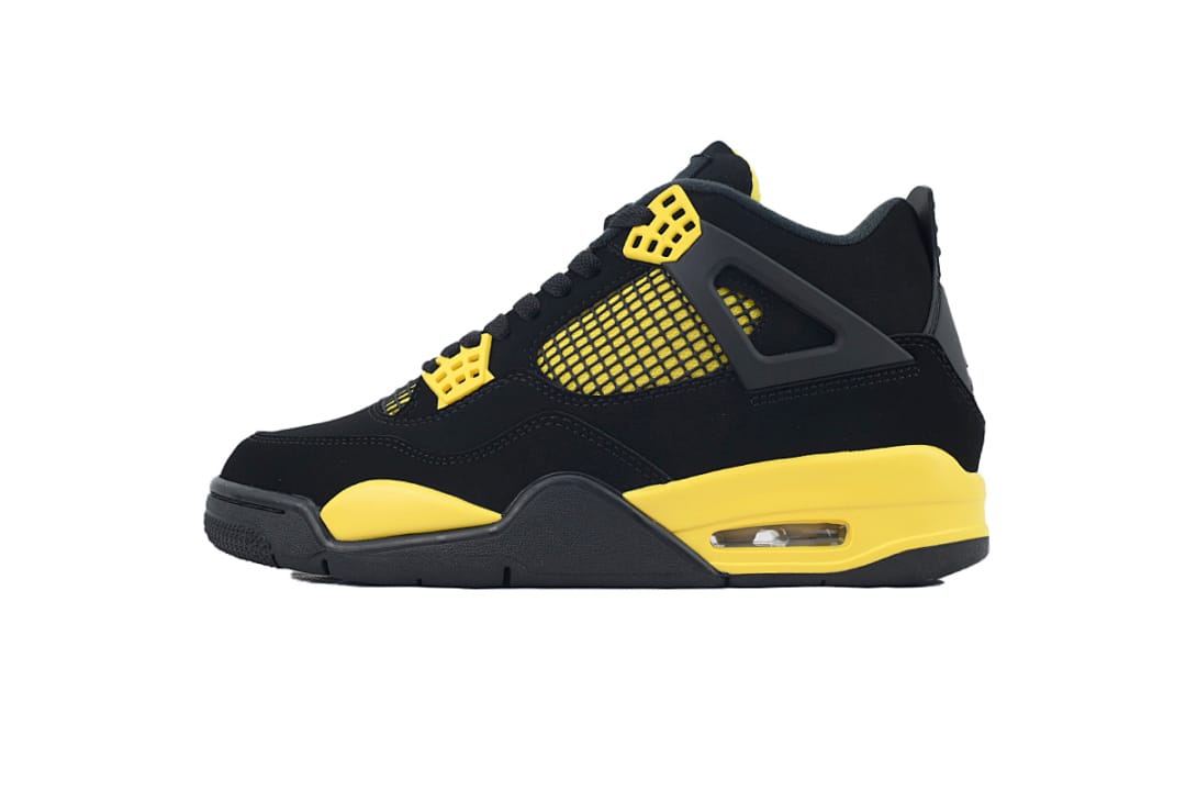 Air Jordan 4 Retro x Union LA Black Yellow (Colorway 4)