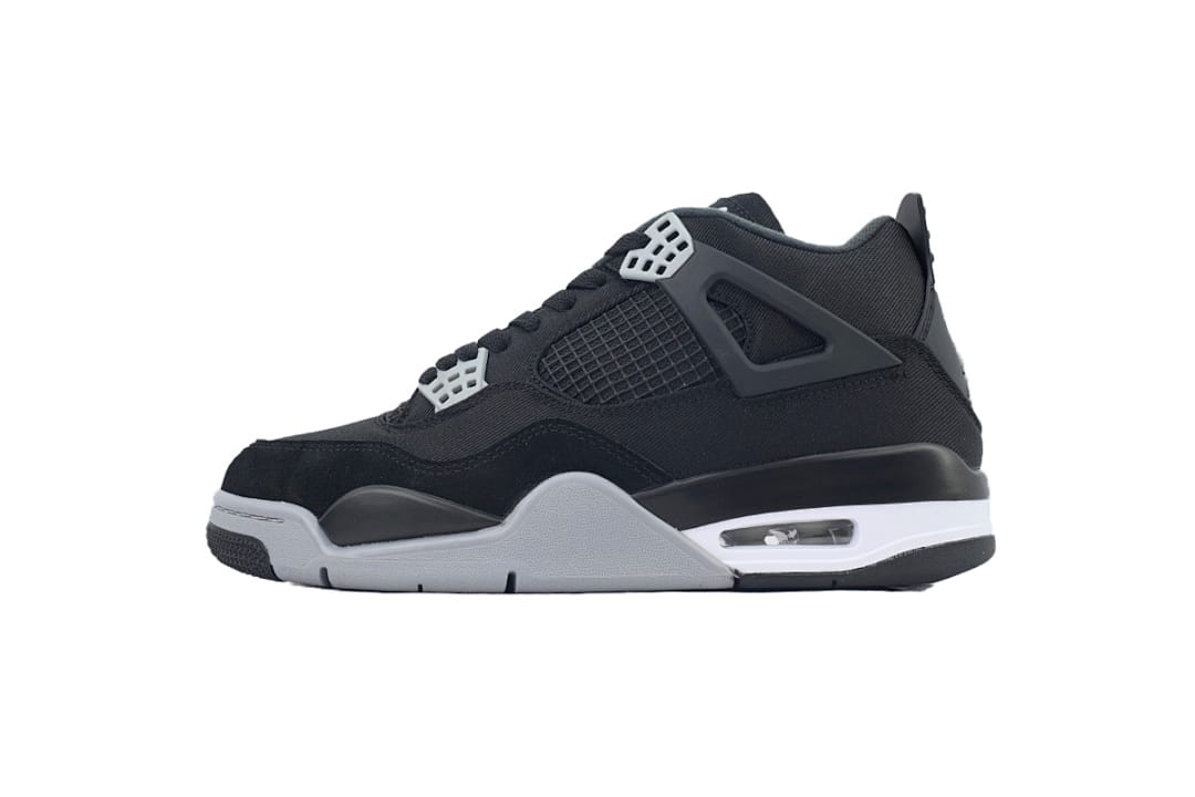 Air Jordan 4 Retro Black Canvas (Colorway 4)