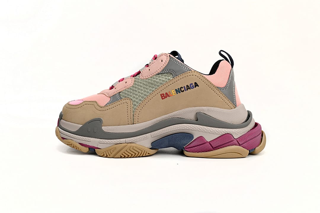 Balenciaga Triple S Grey Pink