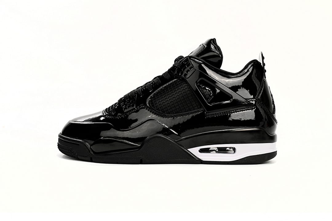 Air Jordan 4 Retro x OFF White Powder Patent Leather