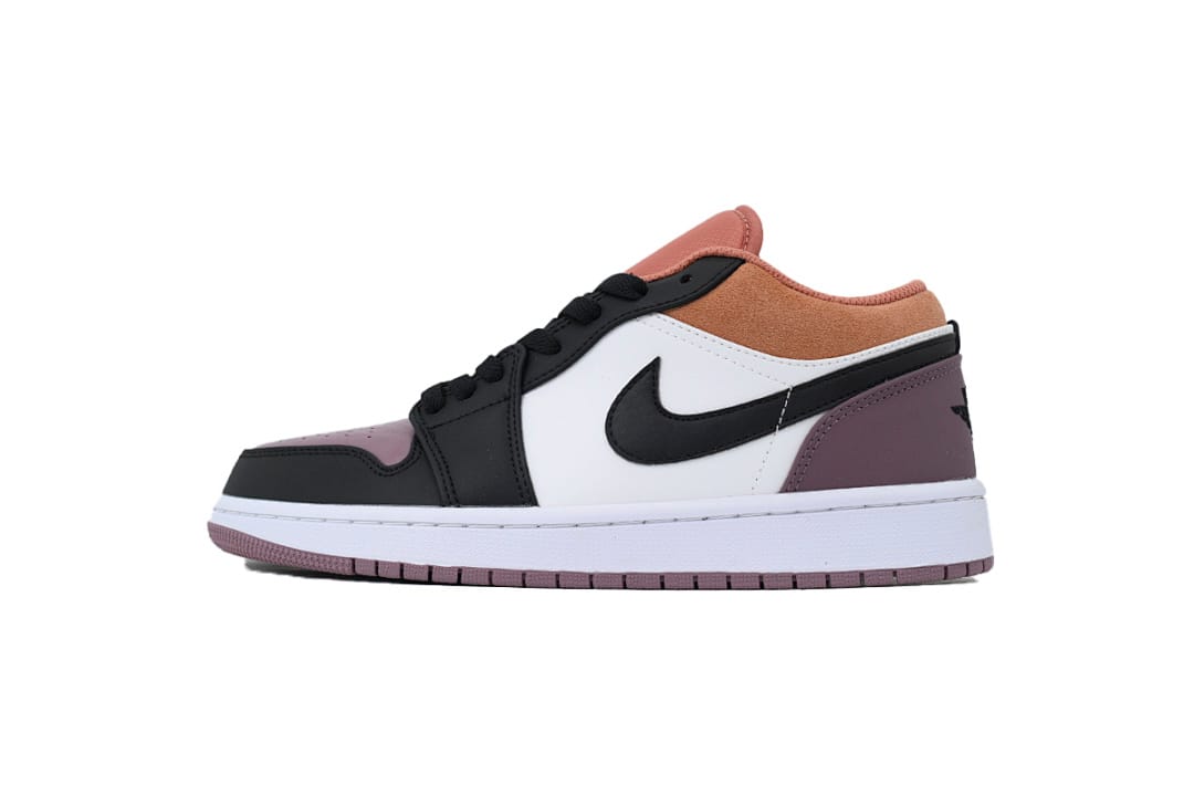 Air Jordan 1 Low White Brown Purple