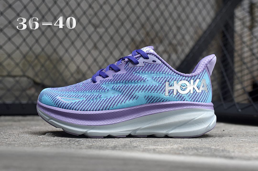 HOKA Clifton 9 'Pink Purple'