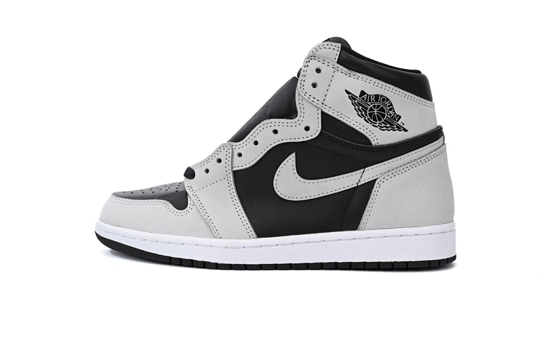 Air Jordan 1 Retro High OG 2.0 Black Light Smoke Grey (Colorway 2)