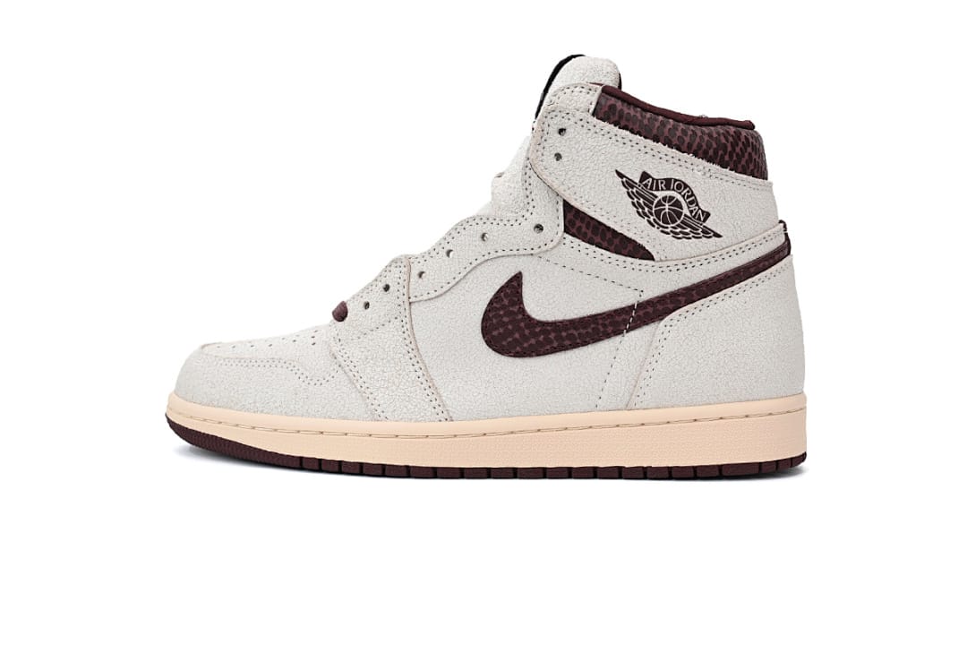 Air Jordan 1 High OG Grey Brown Snake Pattern (Colorway 3)