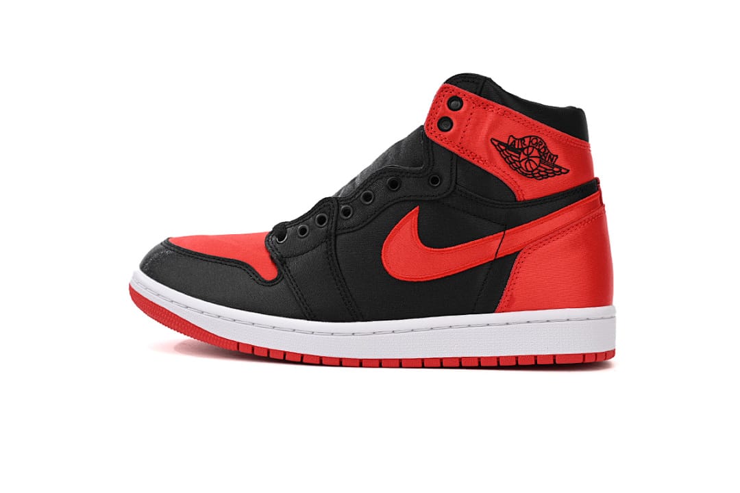 Air Jordan 1 High OG Silk Satin Bred