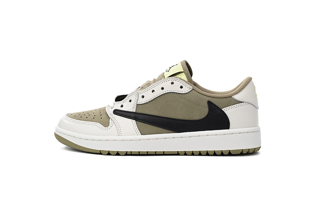 Air Jordan 1 Retro High OG Black, White, Green (Colorway 2)