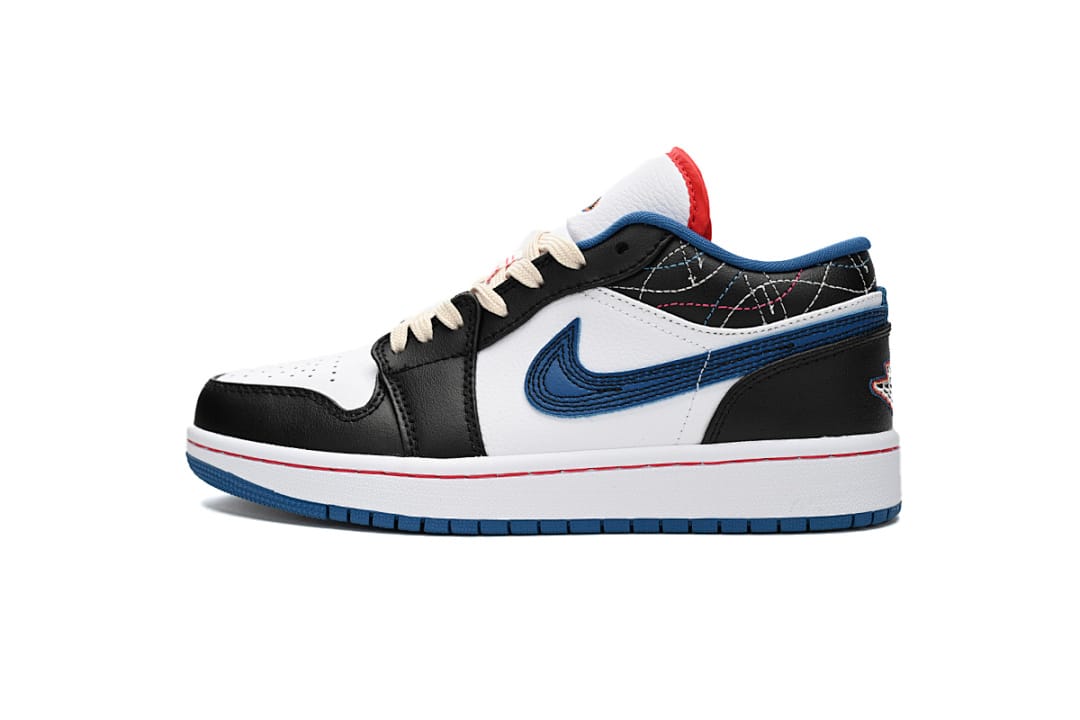 Air Jordan 1 Low SE "Black/Industrial Blue" (Colorway 2)