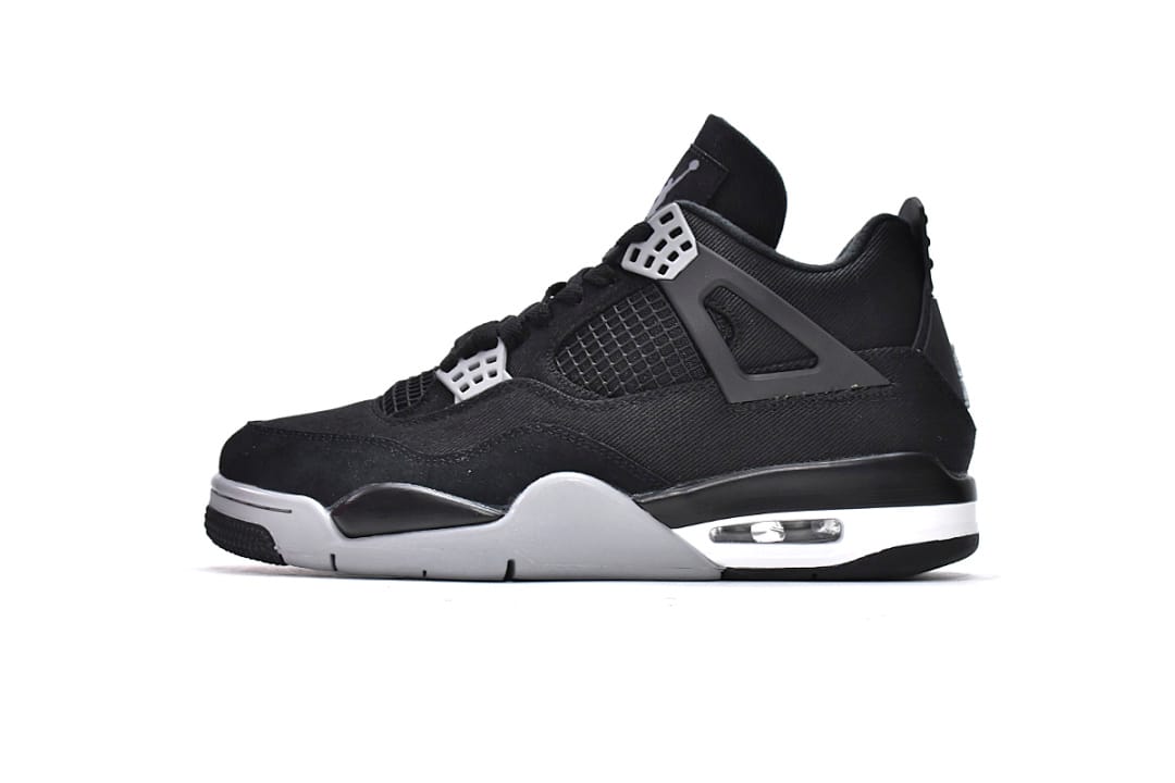 Air Jordan 4 Retro Black Canvas (Colorway 3)