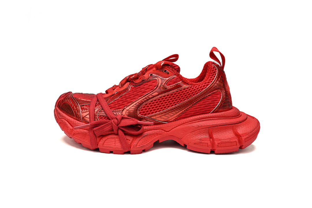 Balenciaga 10th Gen Distressed White Red (Colorway 2)