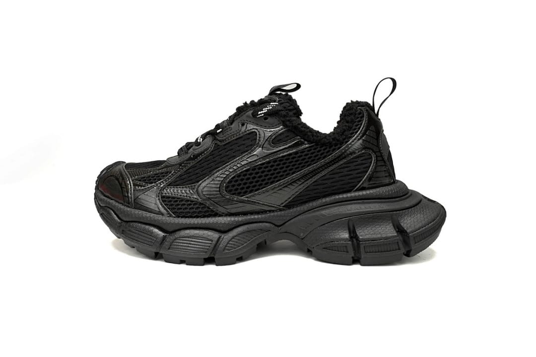 Balenciaga 10th Gen Ice Velvet Black