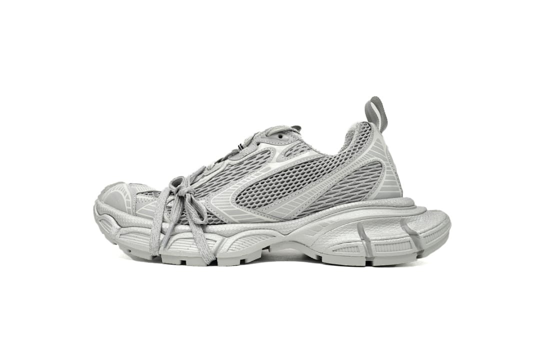 Balenciaga 10th Gen Distressed Black Black Gray Reflection