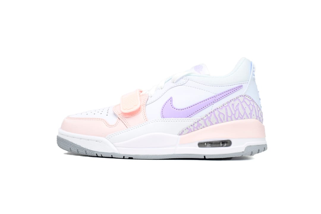 Air Jordan Legacy 312 Retro x OFF White Pastel Purple Pink
