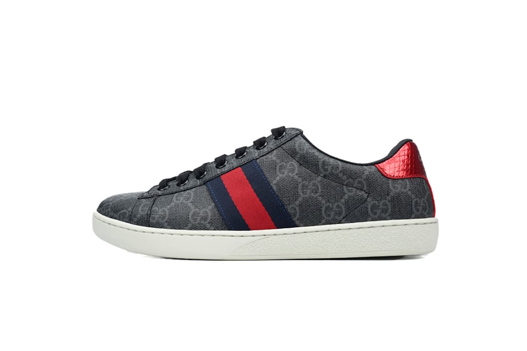 Gucci Ace Triple Black GG Supreme
