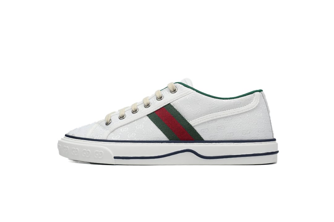 Gucci Tennis 1977 Triple White Sneaker
