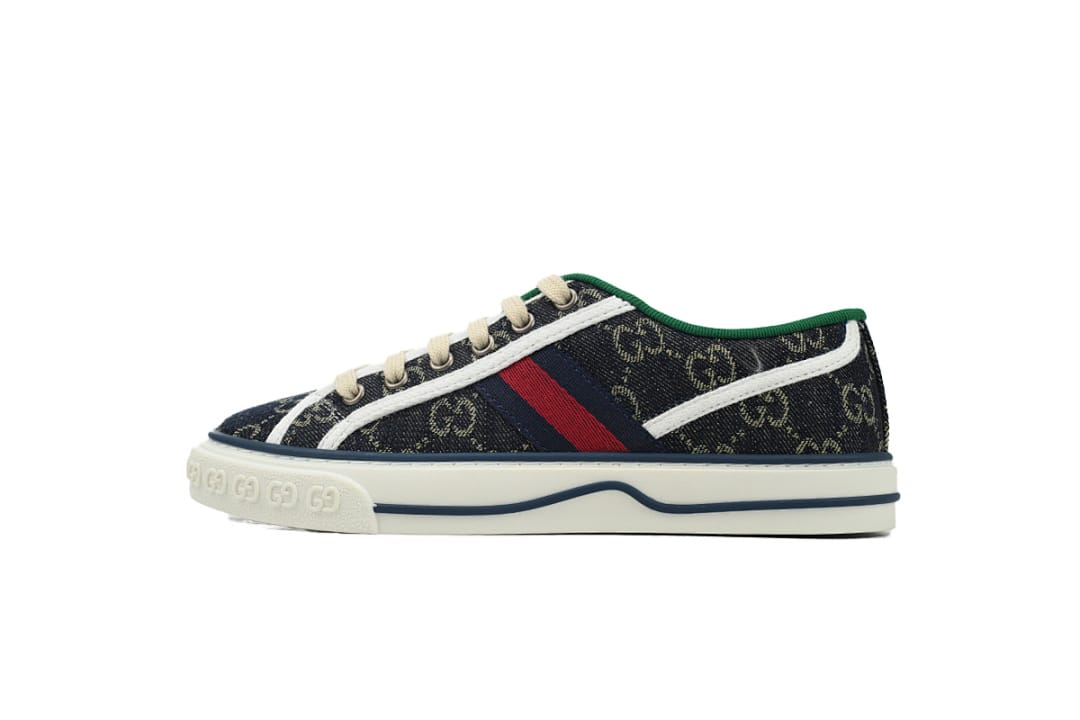 Gucci Tennis 1977 Navy Blue Sneaker