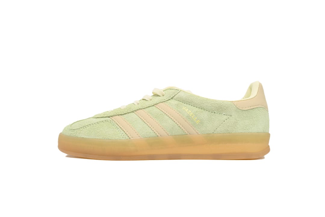 Adidas Gazelle Indoor Green Spark Almost Yellow