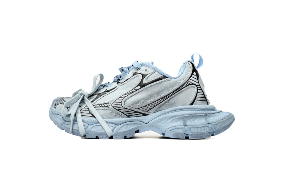 Balenciaga 10th Gen Black Light Black Blue