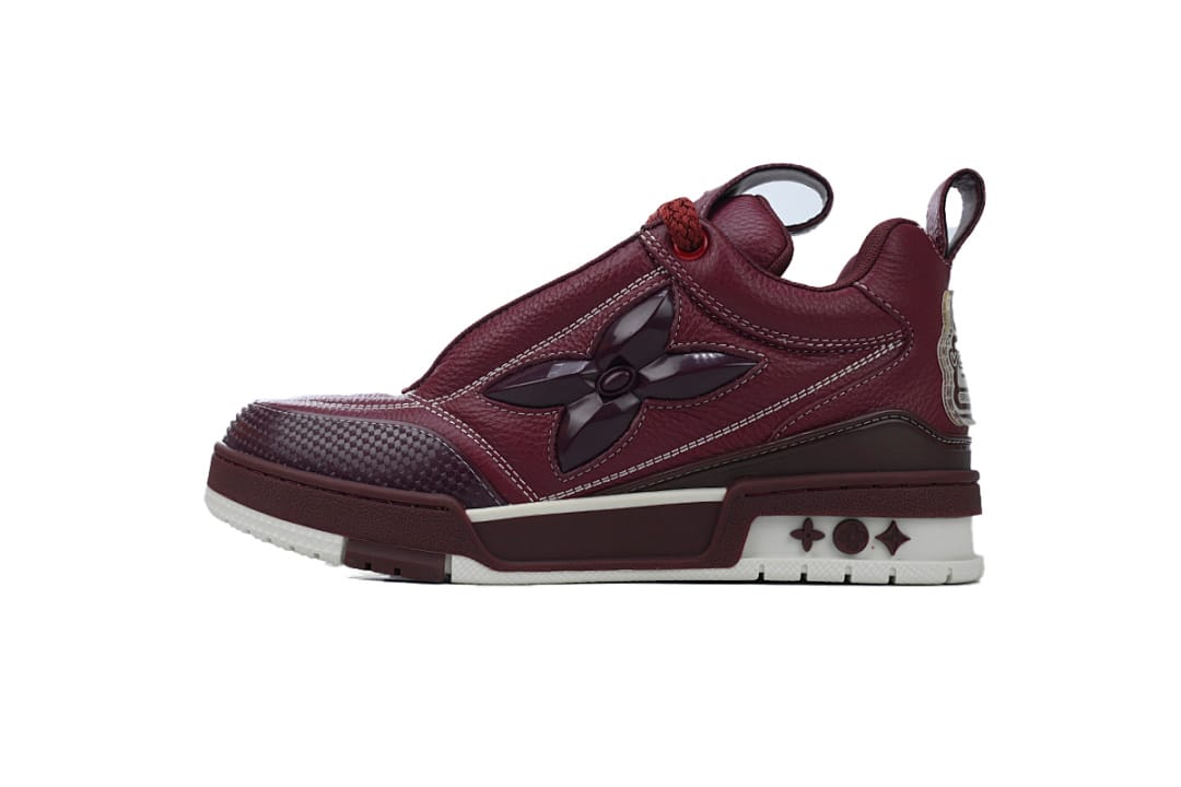 Louis Vuitton LV SK8 Burgundy Skate Wine