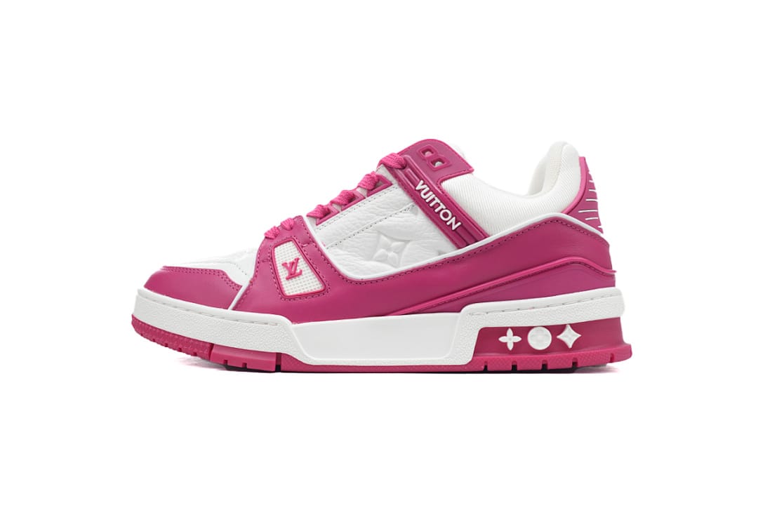 Louis Vuitton LV Trainer Rose Red
