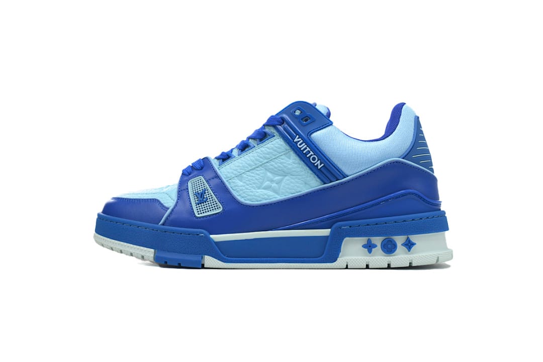 Louis Vuitton LV Trainer White Blue (Colorway 3)