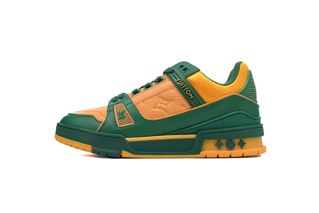 Louis Vuitton LV Trainer Yellow Green