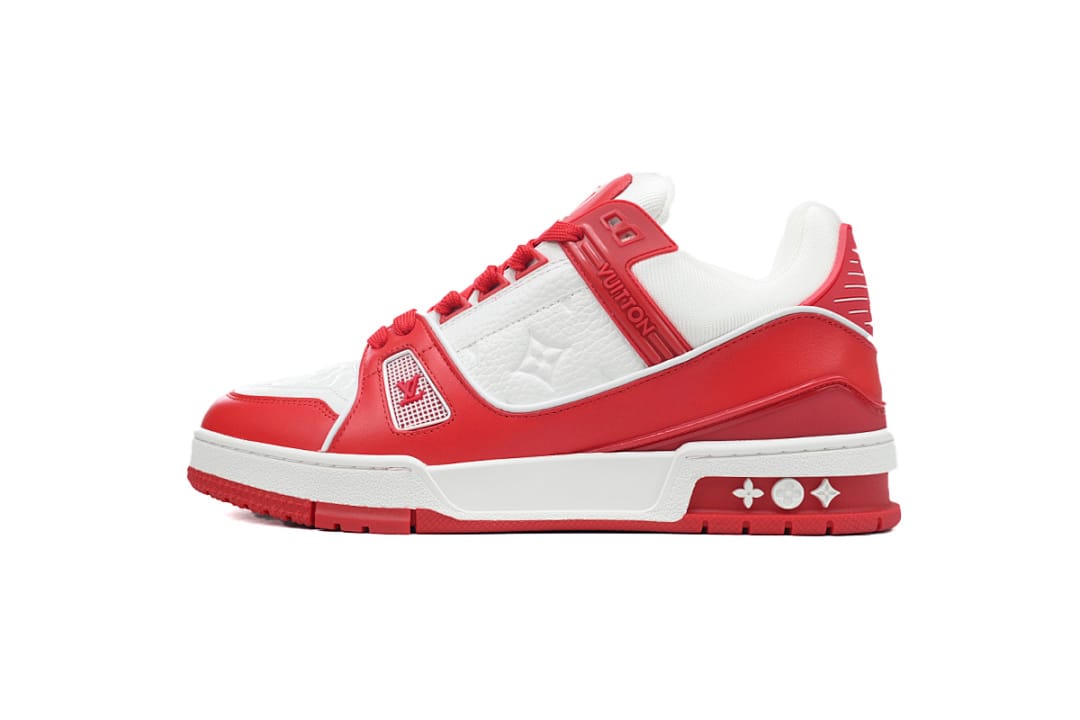 Louis Vuitton LV Trainer White Orange (Colorway 3)