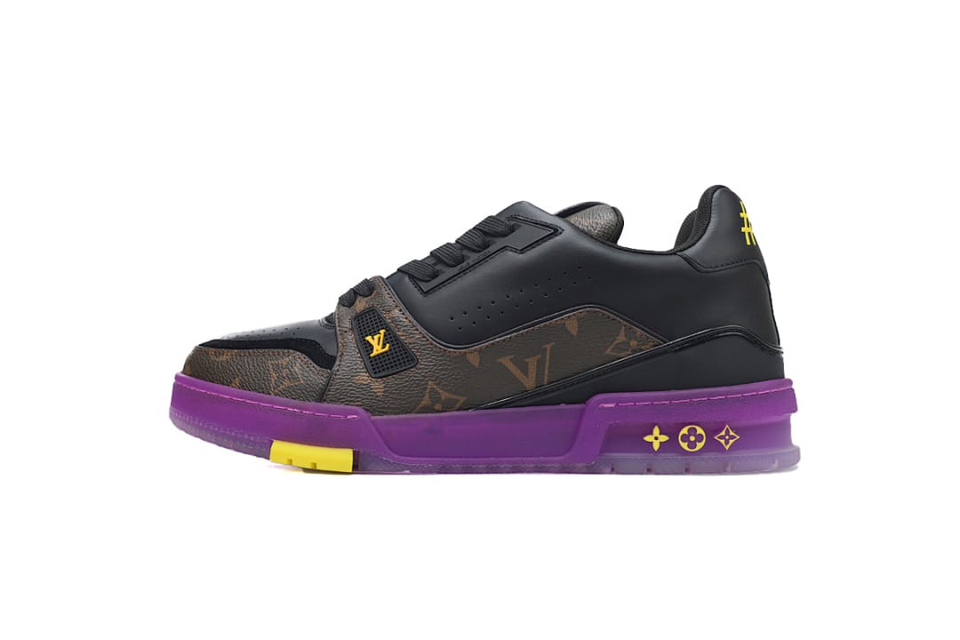 Louis Vuitton LV Trainer White Orange