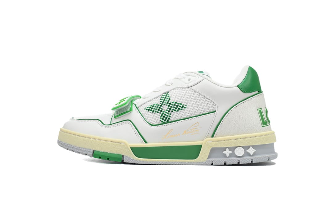 Louis Vuitton LV Trainer Velcro Green (Colorway 2)