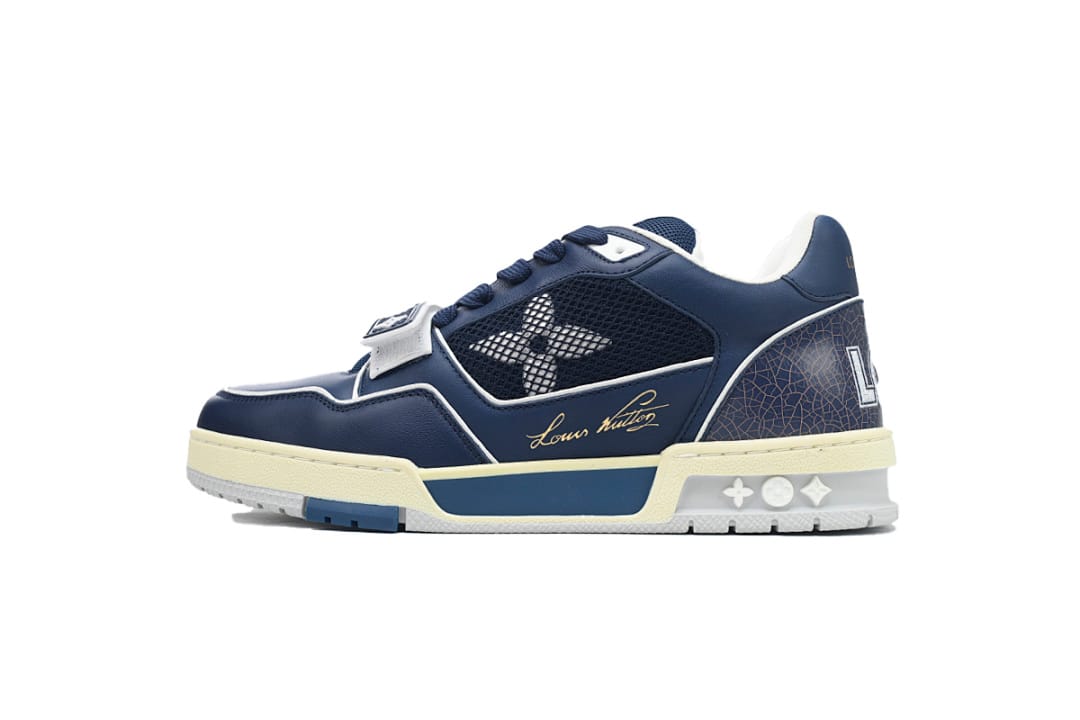 Louis Vuitton LV Trainer Velcro Dark Blue