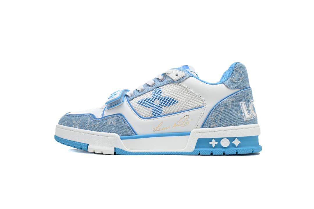 Louis Vuitton LV Trainer Denim Blue