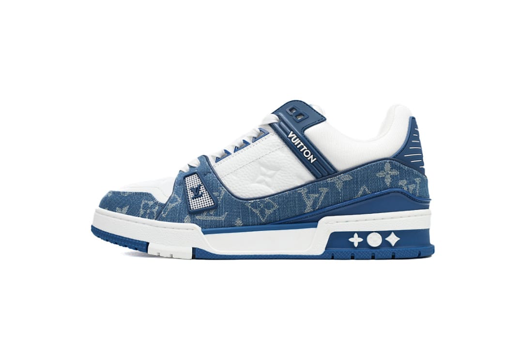 Louis Vuitton LV Trainer Blue Denim