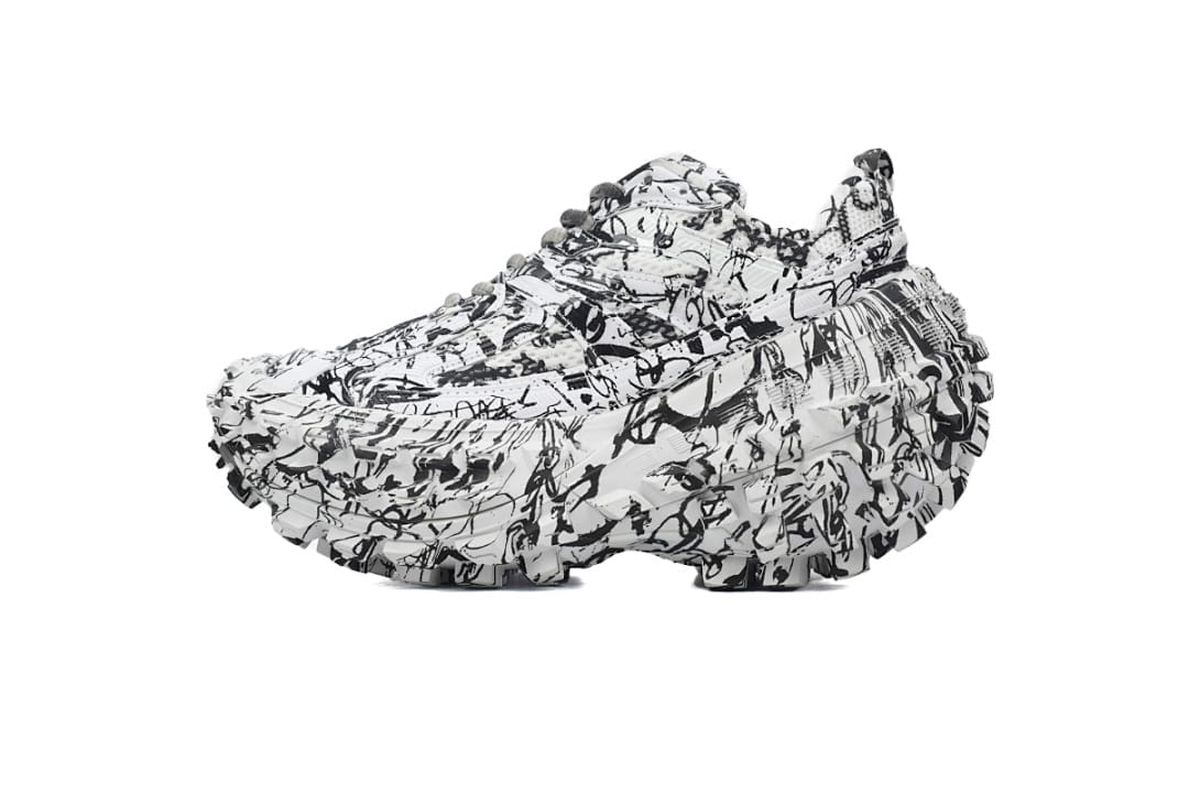 Balenciaga Defender Graffiti White