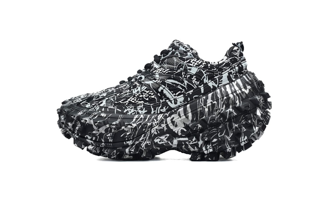 Balenciaga Defender Graffiti Black
